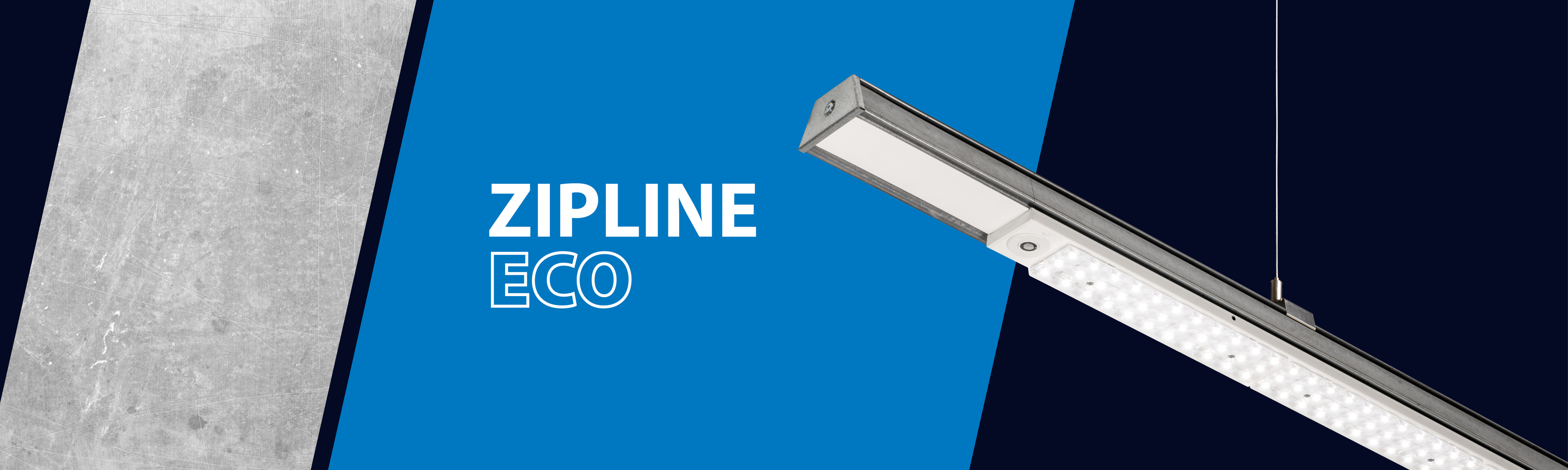 Zipline Eco - Flexible trunking and lighting system for industry