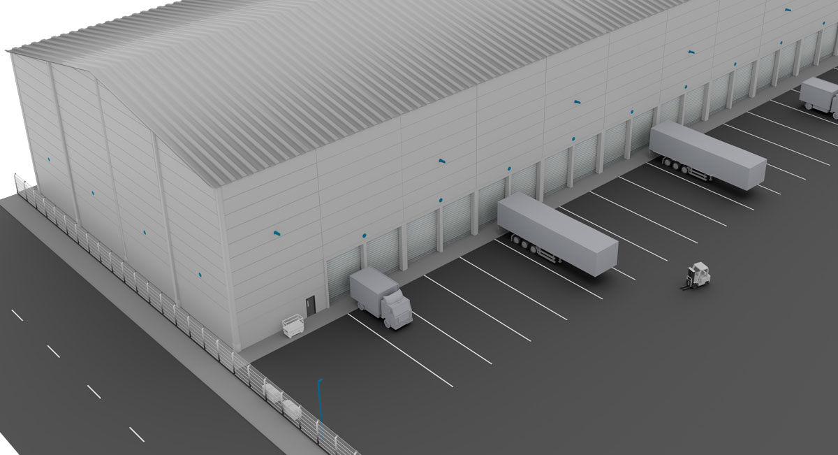 Loading Bays and Service Yard