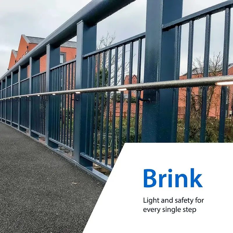 Brink - A new range of bespoke illuminated handrails